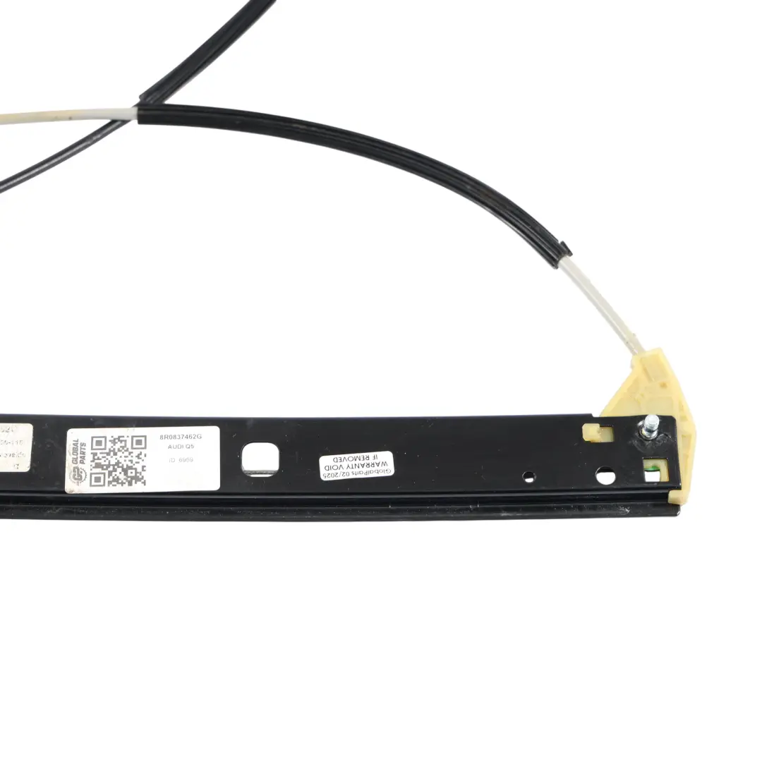 Porta Anteriore Meccanismo Alzacristalli Regolatore Destra per Audi Q5 8R con numero di parte 8R0837462G Audi Q5 8R Porta Anteriore Meccanismo Alzacristalli Regolatore Destra - SKU 8R0837462G - Numero di parte 8R0837462G