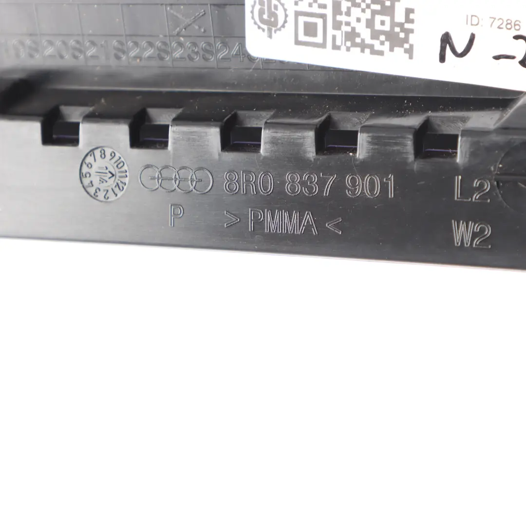 Audi Q5 8R Puerta Delantera B Pilar Tapa Tapa Embellecedor Izquierda - SKU 8R0837901P-1 - Número de pieza 8R0837901P