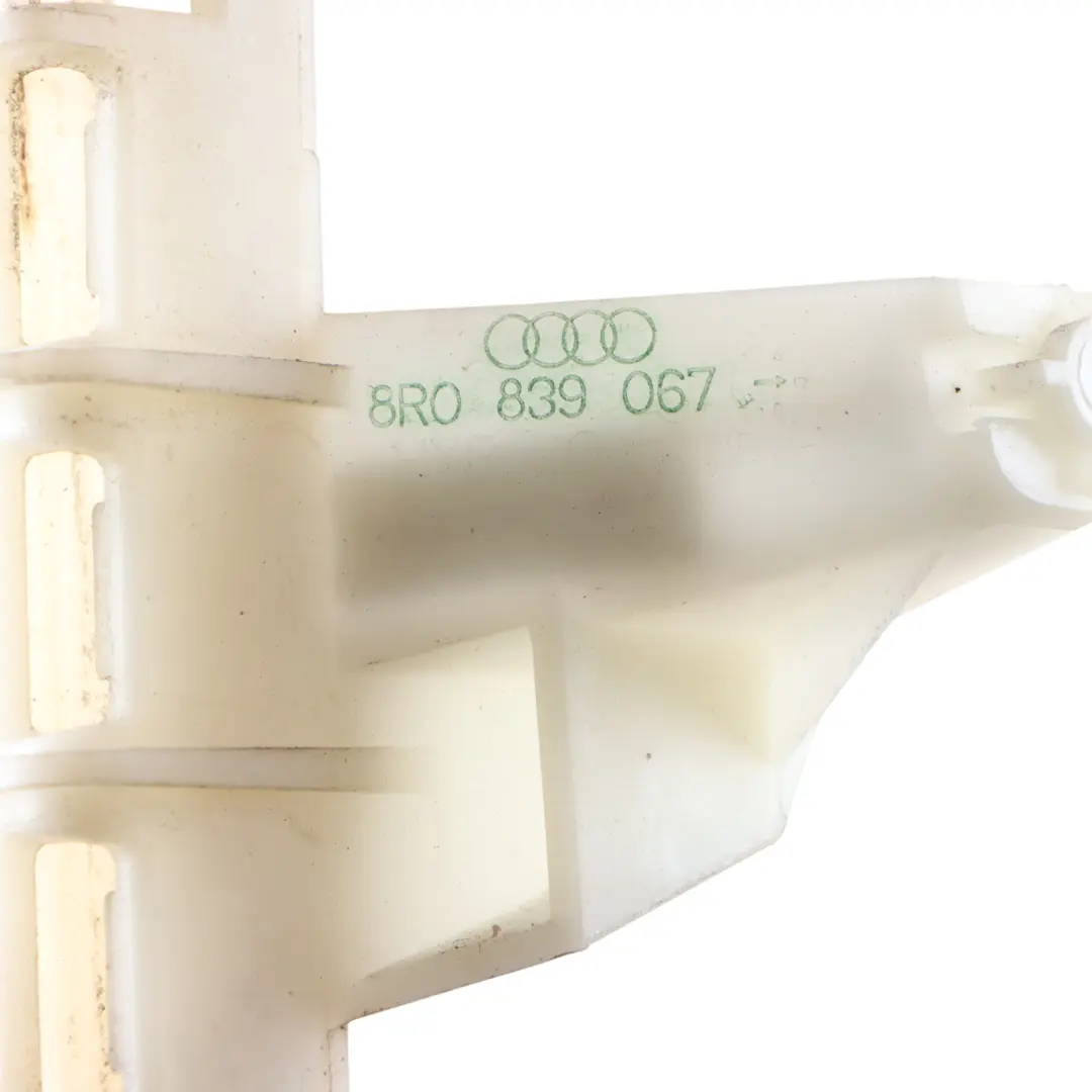 Window Glass Guide Truck Rail Left N/S to Audi Q5 8R Rear with Part number 8R0839067C Audi Q5 8R Rear Window Glass Guide Truck Rail Left N/S - SKU 8R0839067C - Part number 8R0839067C