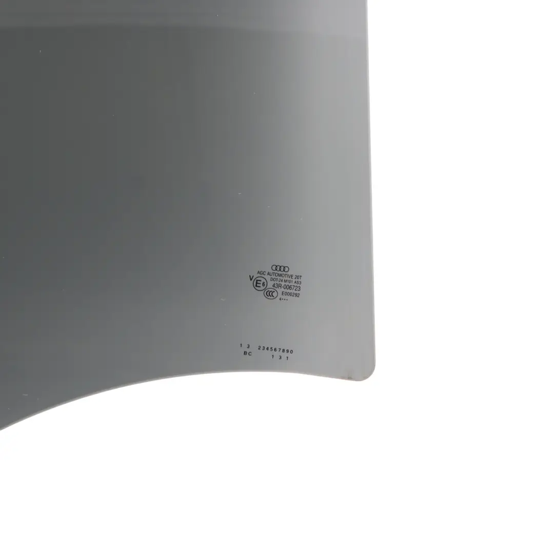 Door Window Glass Rear Right O/S AS3 Tinted to Audi Q5 8R with Part number 8R0845206G Audi Q5 8R Door Window Glass Rear Right O/S AS3 Tinted - SKU 8R0845206G - Part number 8R0845206G