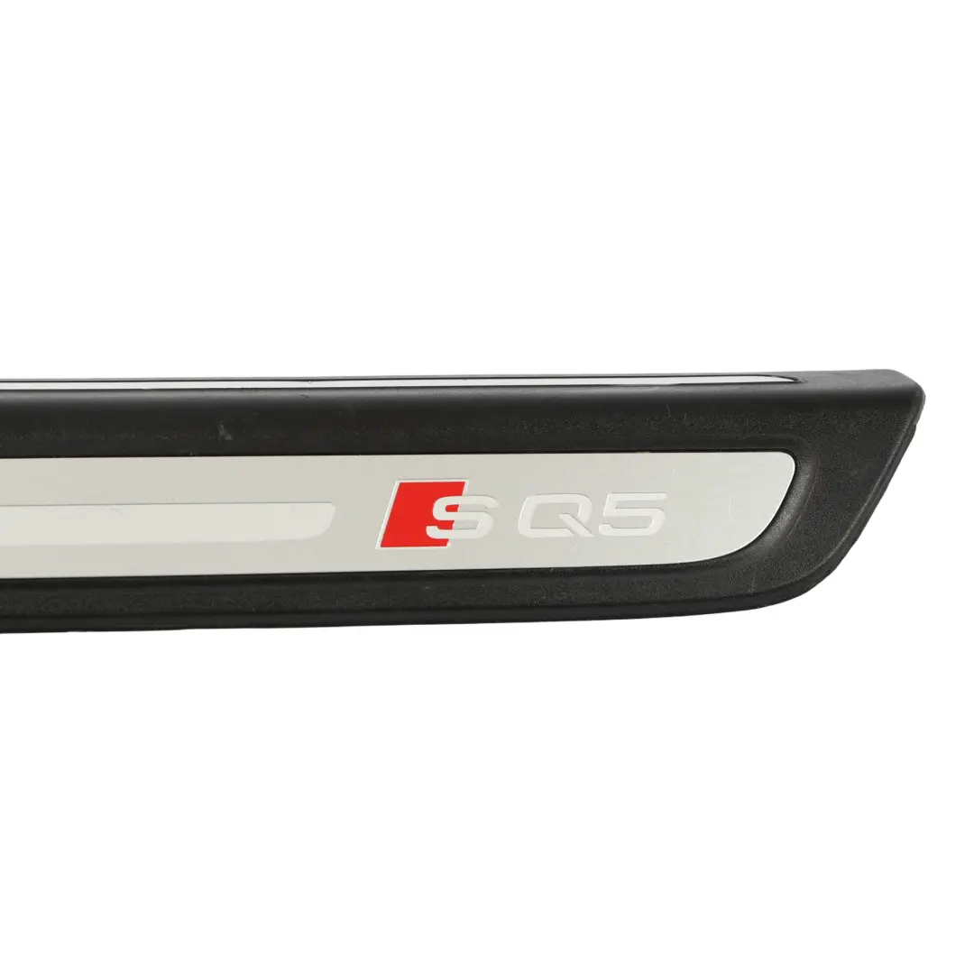 Front Door Sill Plate Entrance Cover Trim S Line Left N/S to Audi SQ5 8R with Part number 8R0853373G Audi SQ5 8R Front Door Sill Plate Entrance Cover Trim S Line Left N/S - SKU 8R0853373G - Part number 8R0853373G