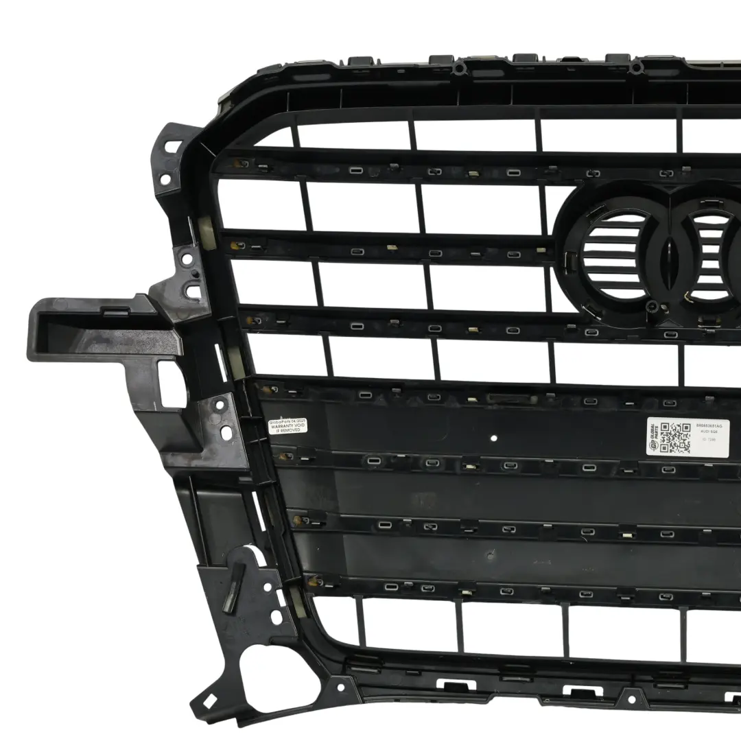 Front Bumper Radiator Centre Grille Cover Trim Panel to Audi SQ5 8R with Part number 8R0853651AG Audi SQ5 8R Front Bumper Radiator Centre Grille Cover Trim Panel - SKU 8R0853651AG - Part number 8R0853651AG