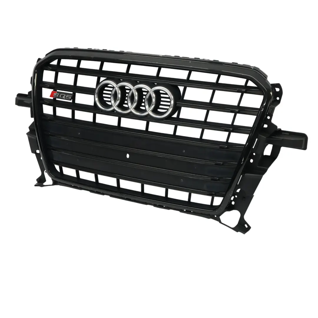 Grill Atrapa Kratka Zderzaka Środkowa Przód do Audi SQ5 8R o numerze 8R0853651AG Audi SQ5 8R Grill Atrapa Kratka Zderzaka Środkowa Przód - SKU 8R0853651AG - Numer Części 8R0853651AG