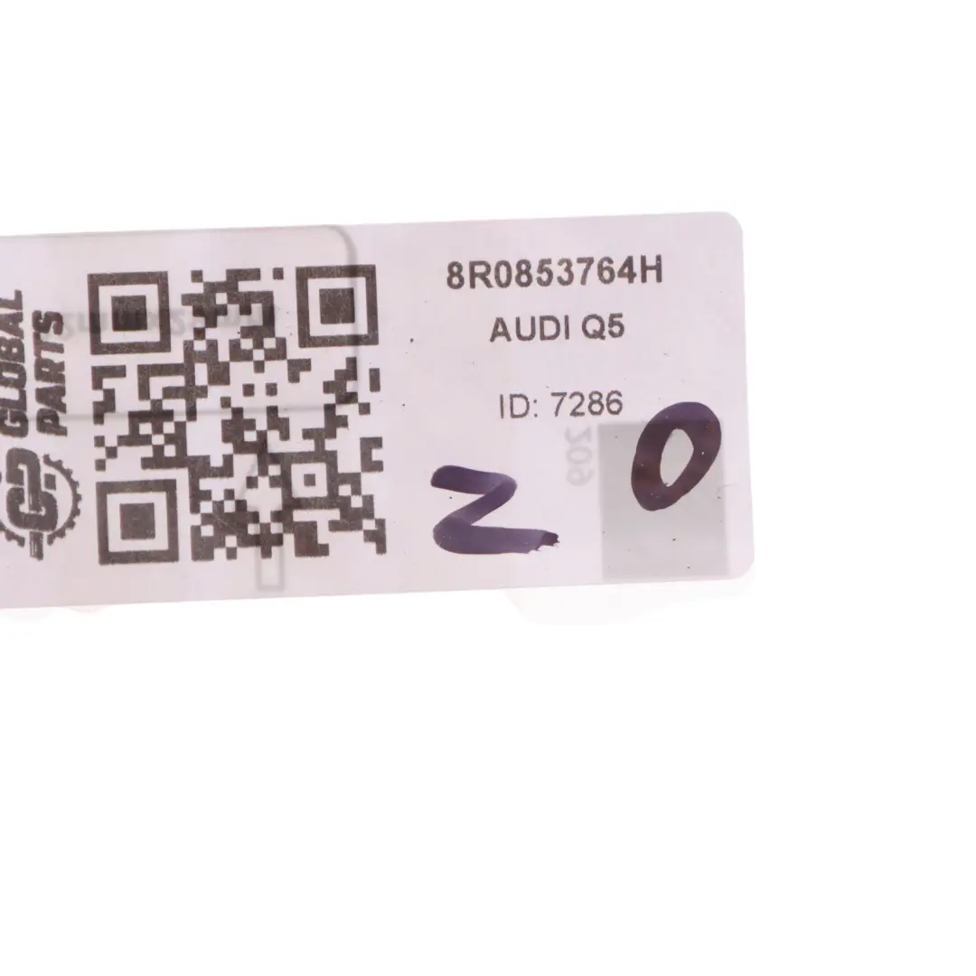 Audi Q5 8R Rear Door Strip Moulding Sealing Right O/S Glossy Black - SKU 8R0853764H - Part number 8R0853764H