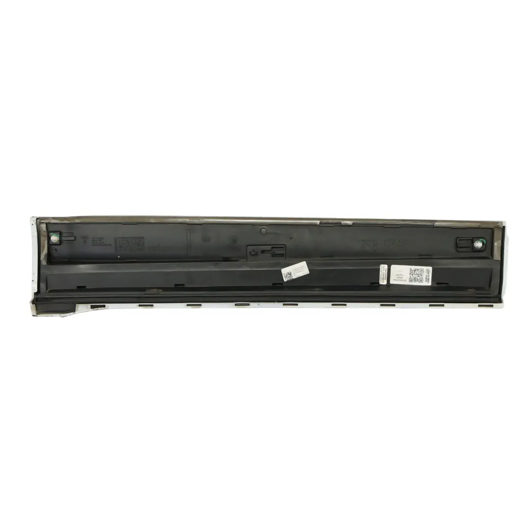Audi Q5 8R Rear Door Trim Lower Strip Cover Left N/S Glacier White Pearl - S9R - SKU 8R0853969B-MGW - Part number 8R0853969B