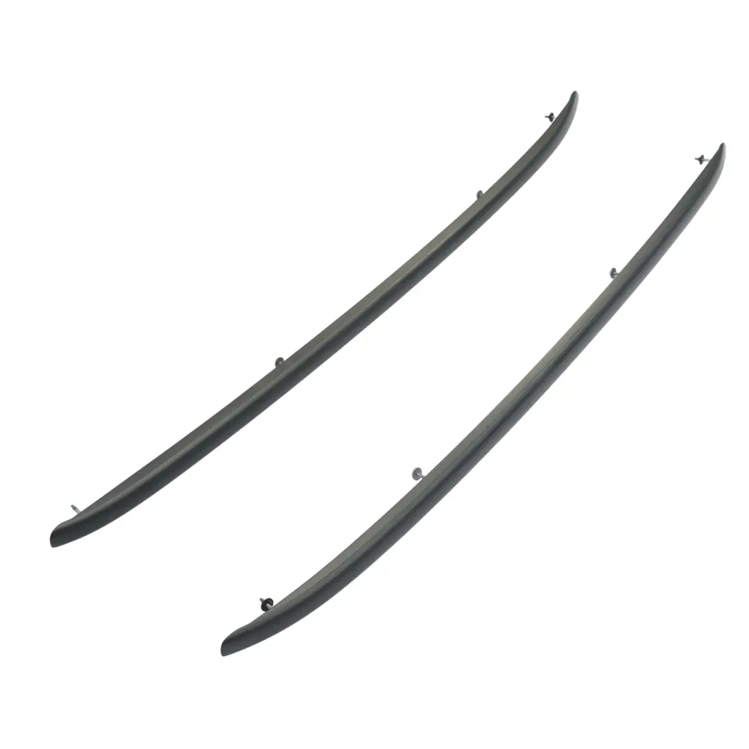Roof Railing Set Audi Q5 8R Left Right N/O/S Rack Moulding Trim Black Primed to with Part number 8R0860021H Roof Railing Set Audi Q5 8R Left Right N/O/S Rack Moulding Trim Black Primed - SKU 8R0860021H - Part number 8R0860021H
