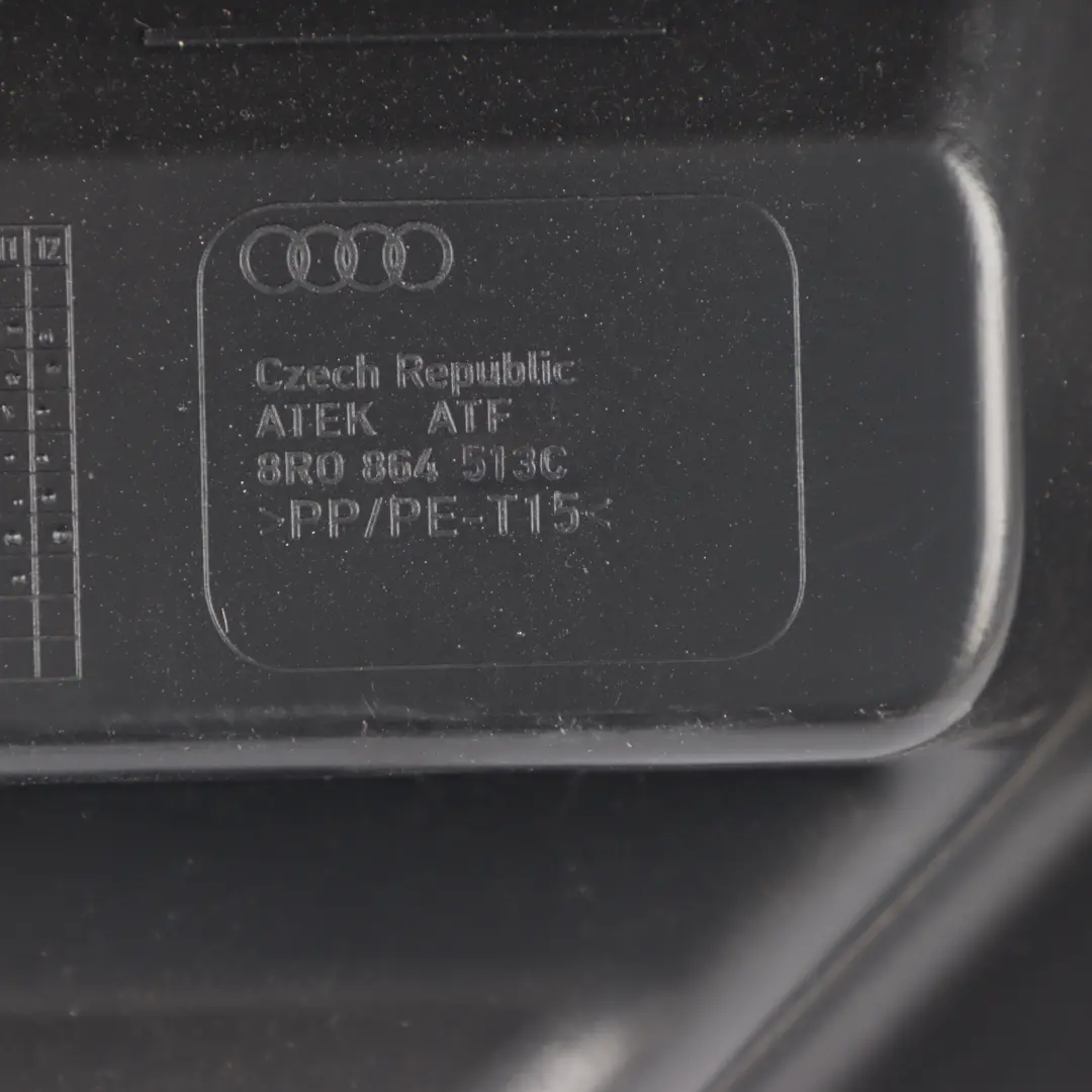 Boot Lid Tail Lock Trim Cover Panel Sill to Audi Q5 8R with Part number 8R0864483D Audi Q5 8R Boot Lid Tail Lock Trim Cover Panel Sill - SKU 8R0864483D-1 - Part number 8R0864483D