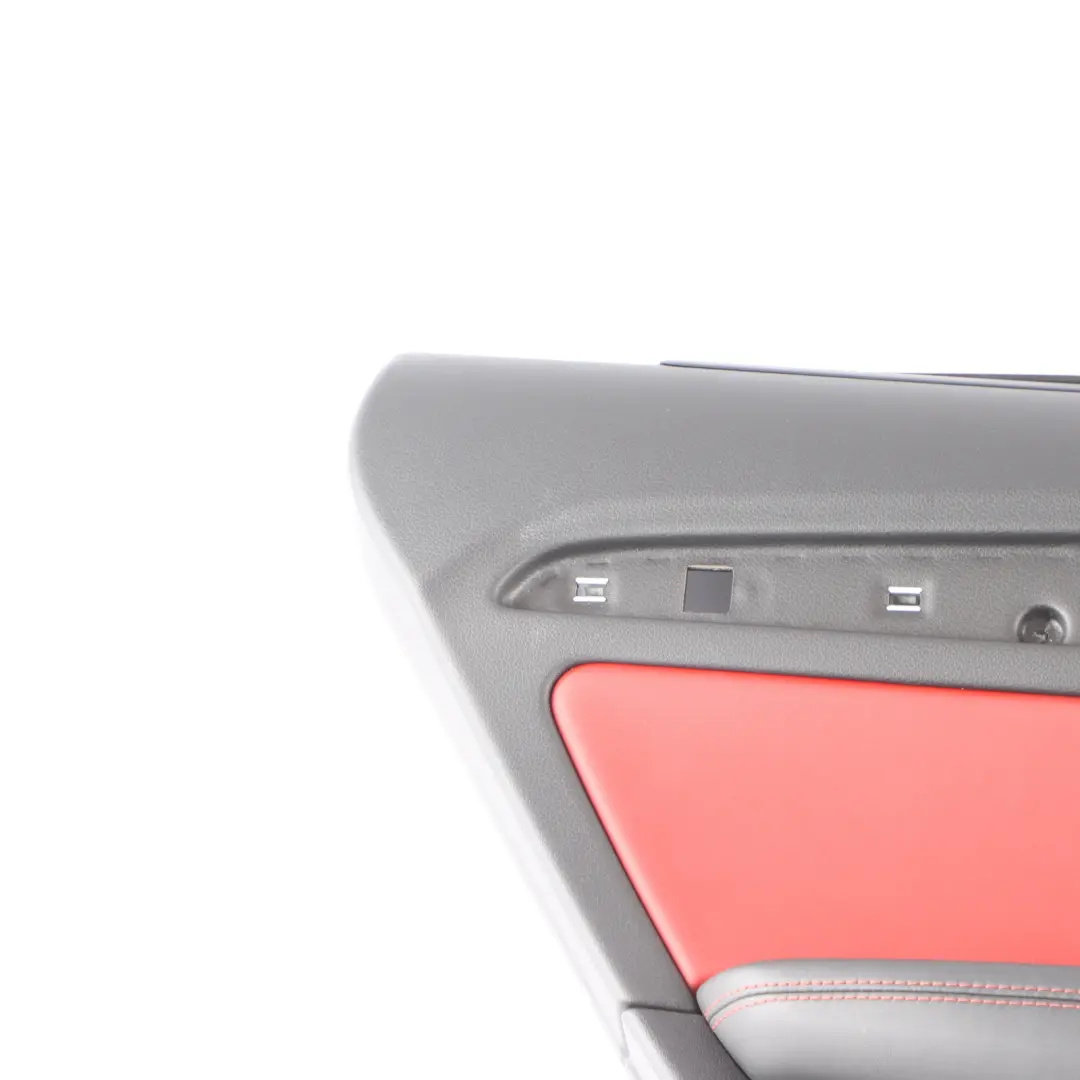 Door Card Cover Trim Rear Left N/S Leather Red to Audi Q5 8R with Part number 8R0867303BF Audi Q5 8R Door Card Cover Trim Rear Left N/S Leather Red - SKU 8R0867303BF - Part number 8R0867303BF