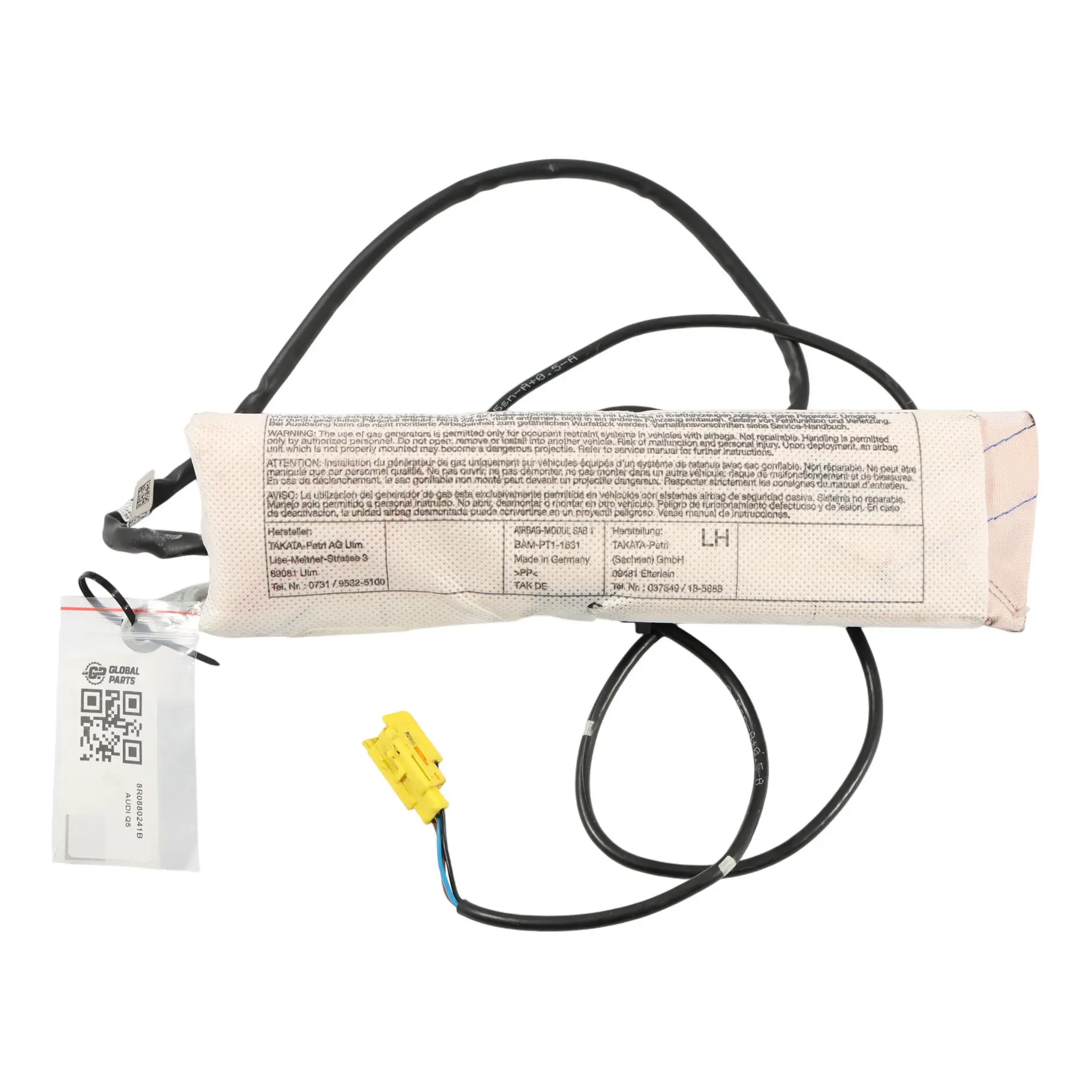 Audi Q5 8R Seat Air Module Unit ECU Front Left N/S Side 8R0880241B