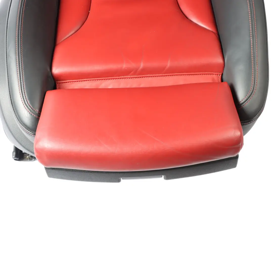 Front Right O/S Heated Memory Leather Black Magma Red to Audi SQ5 8R Sport Seat with Part number 8R0881806AK Audi SQ5 8R Sport Seat Front Right O/S Heated Memory Leather Black Magma Red - SKU 8R0881806AK - Part number 8R0881806AK
