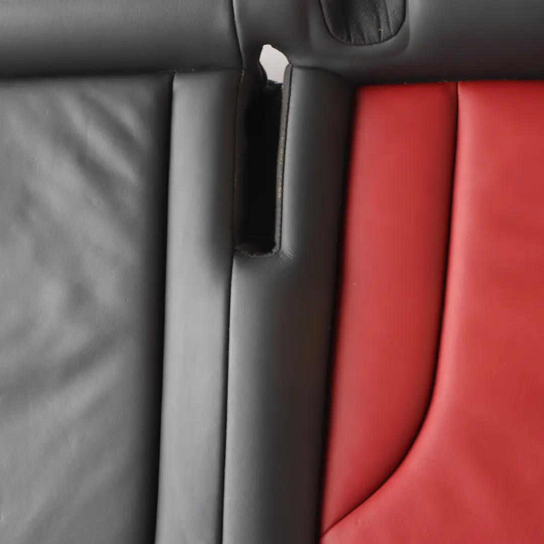 Bench Heated Cushion Left N/S Leather Black Magma Red to Audi SQ5 8R Rear Seat with Part number 8R0885405L Audi SQ5 8R Rear Seat Bench Heated Cushion Left N/S Leather Black Magma Red - SKU 8R0885405L - Part number 8R0885405L