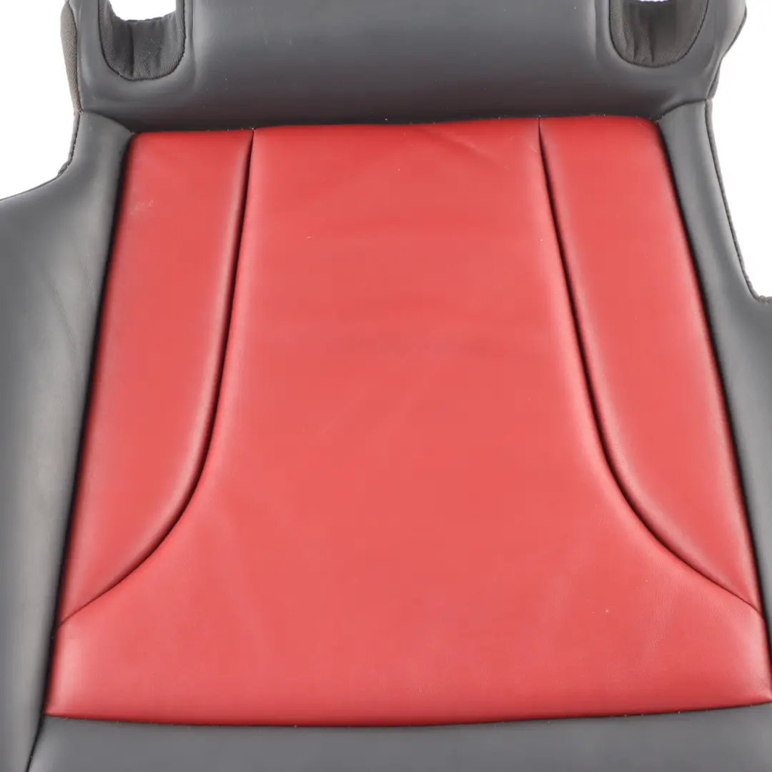 Audi SQ5 8R Rear Seat Bench Heated Cushion Leather Black Magma Red Right O/S - SKU 8R0885406L - Part number 8R0885406L