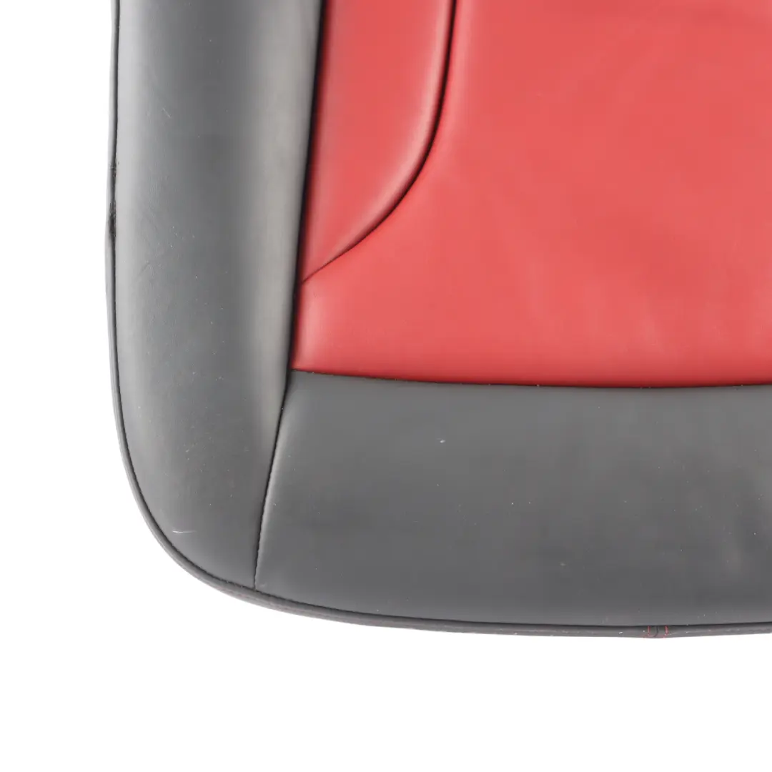 Audi SQ5 8R Rear Seat Bench Heated Cushion Leather Black Magma Red Right O/S - SKU 8R0885406L - Part number 8R0885406L