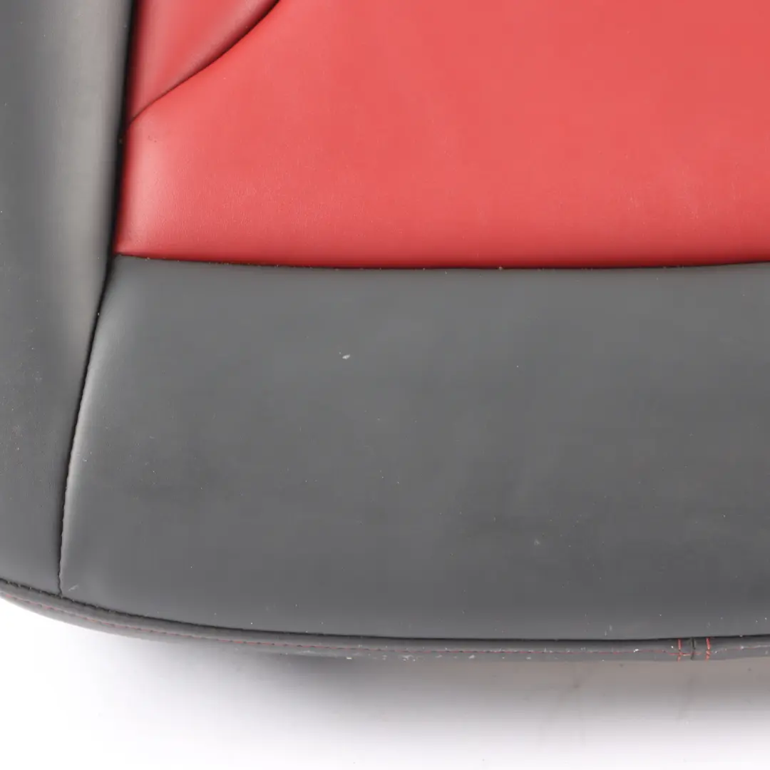 Audi SQ5 8R Rear Seat Bench Heated Cushion Leather Black Magma Red Right O/S - SKU 8R0885406L - Part number 8R0885406L