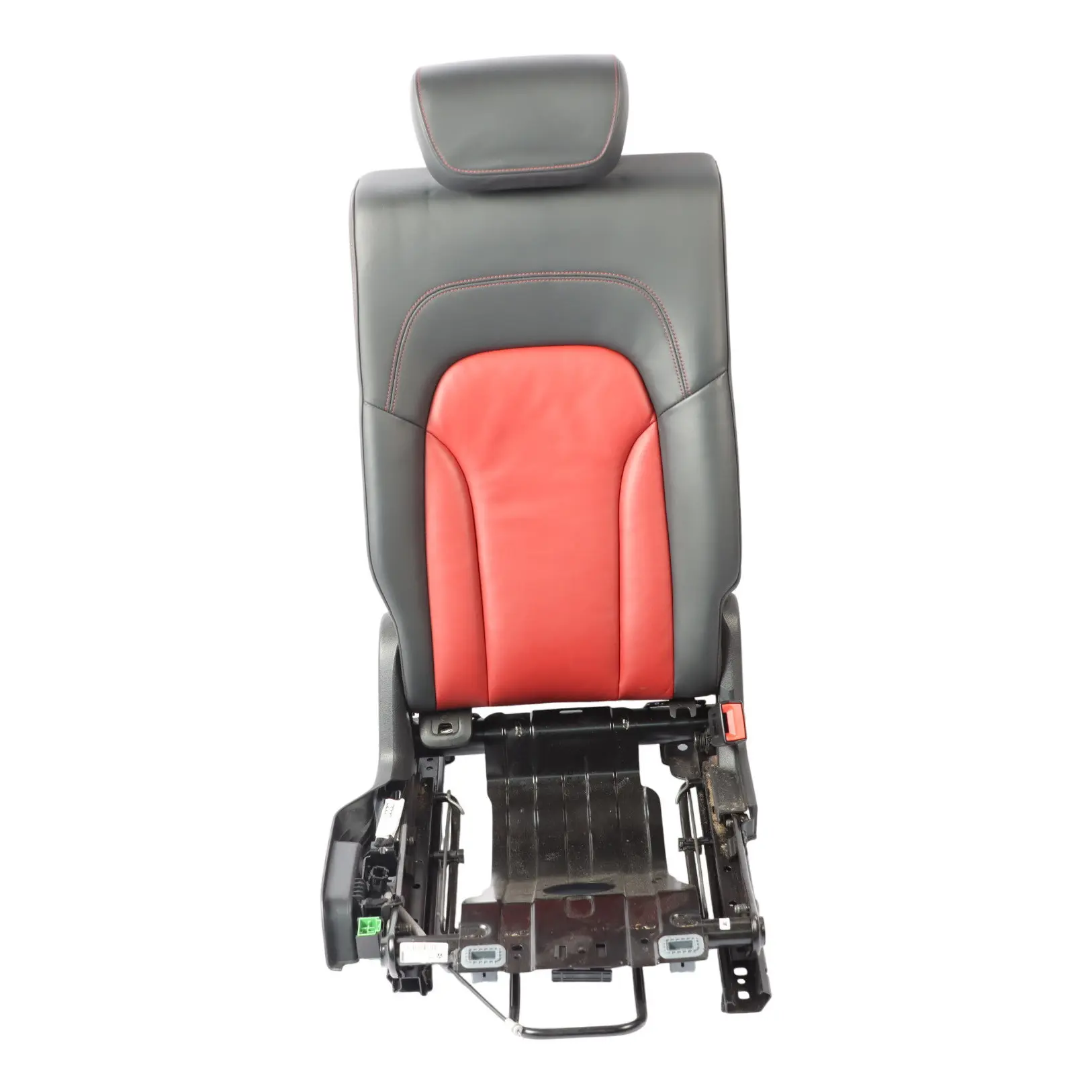 Audi SQ5 8R Seat Backrest Rear Right O/S Heated Leather Soul Black Magma Red