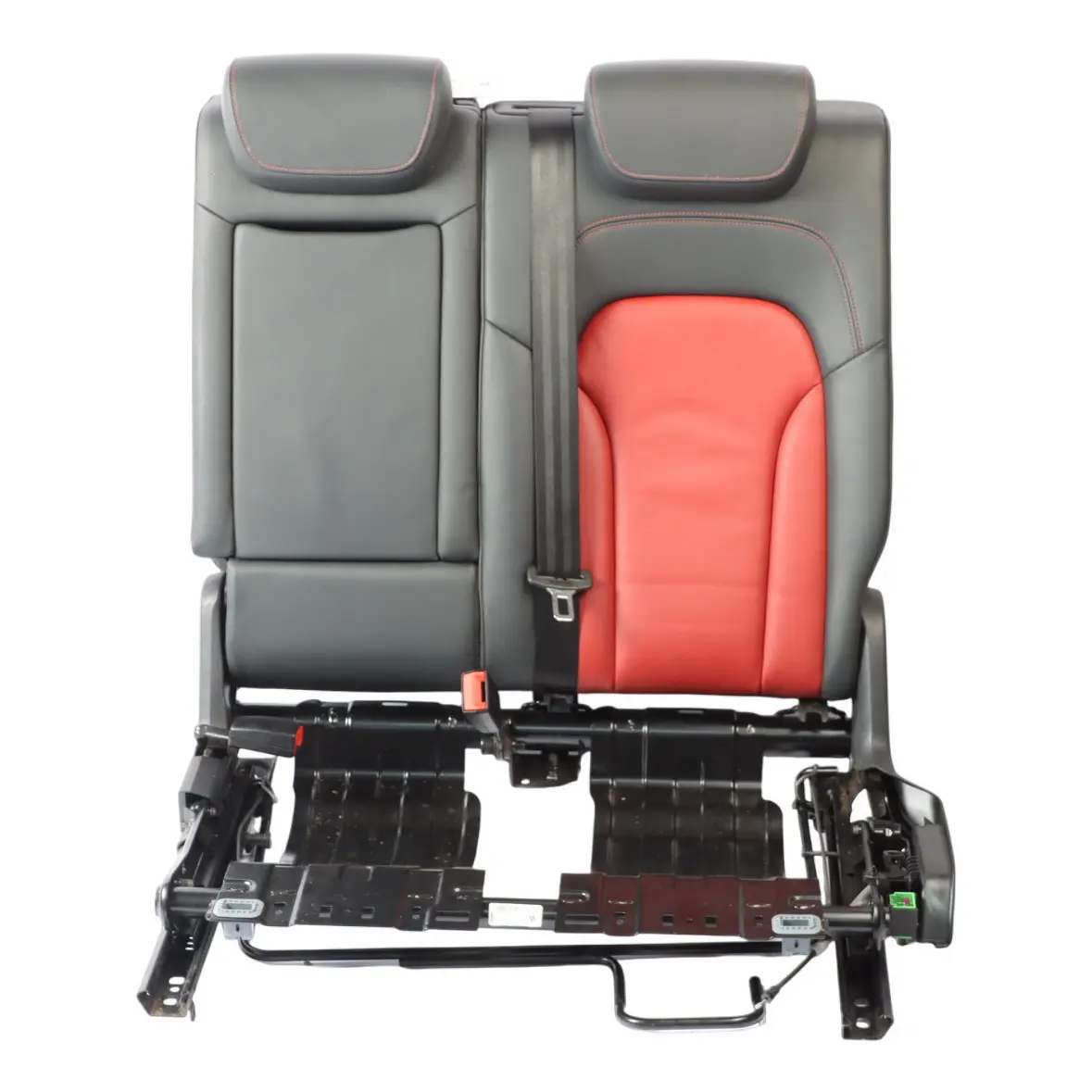 Audi SQ5 8R Seat Backrest Rear Left N/S Heated Leather Soul Black Magma Red