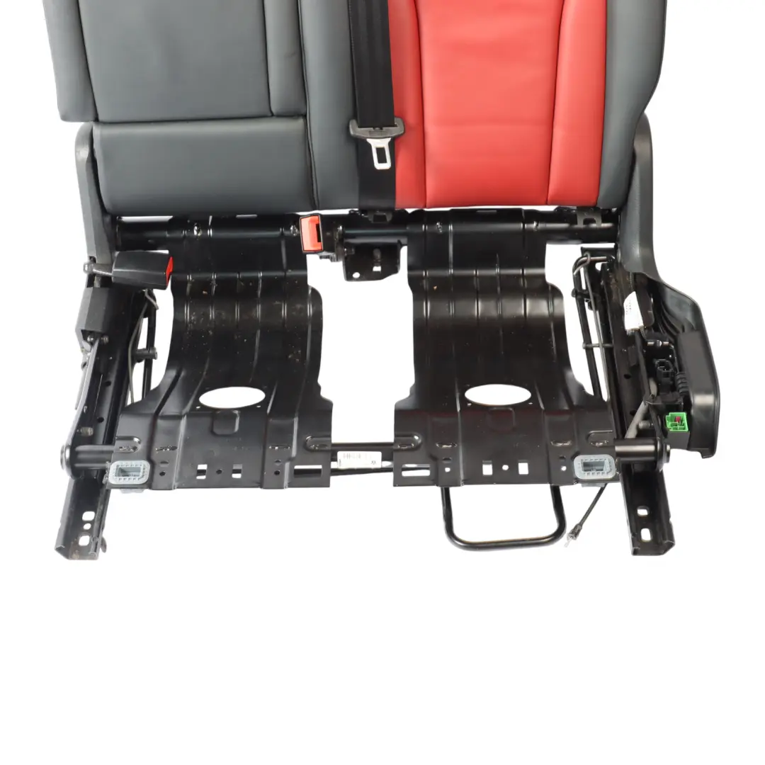 Backrest Rear Left N/S Heated Leather Soul Black Magma Red to Audi SQ5 8R Seat with Part number 8R0885806M Audi SQ5 8R Seat Backrest Rear Left N/S Heated Leather Soul Black Magma Red - SKU 8R0885806M - Part number 8R0885806M