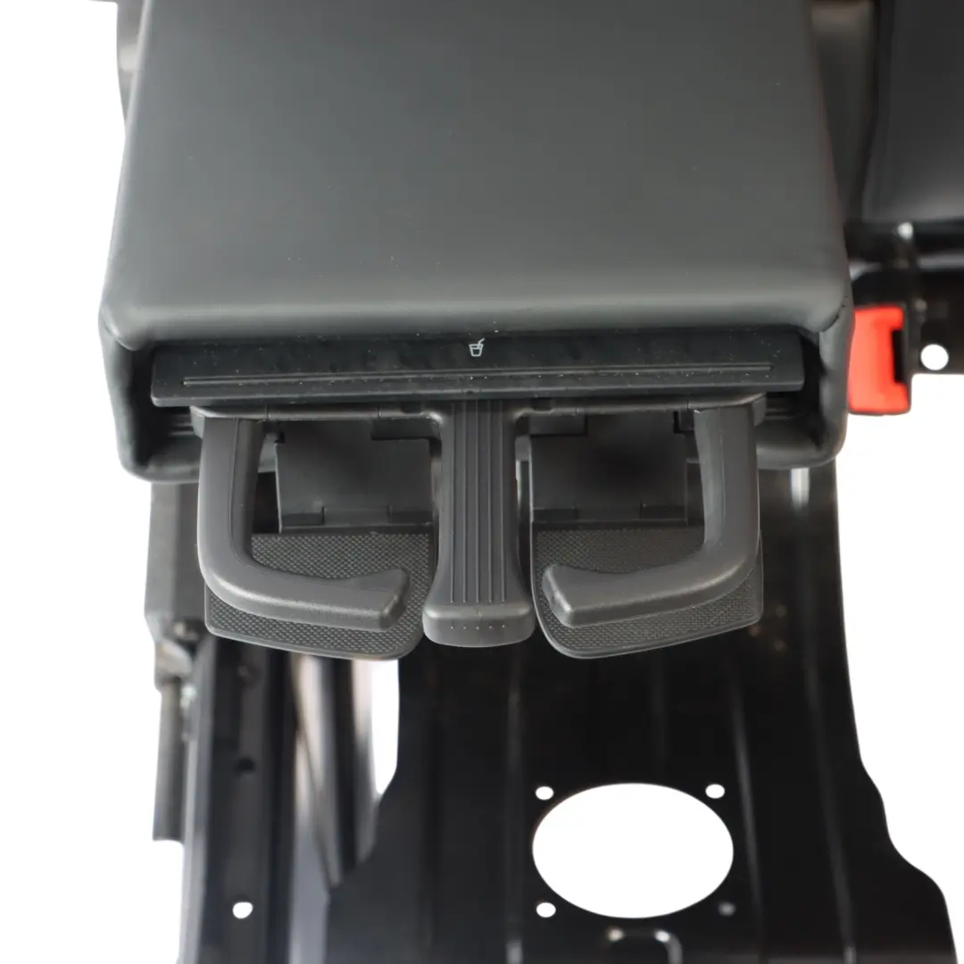 Audi SQ5 8R Seat Backrest Rear Left N/S Heated Leather Soul Black Magma Red - SKU 8R0885806M - Part number 8R0885806M