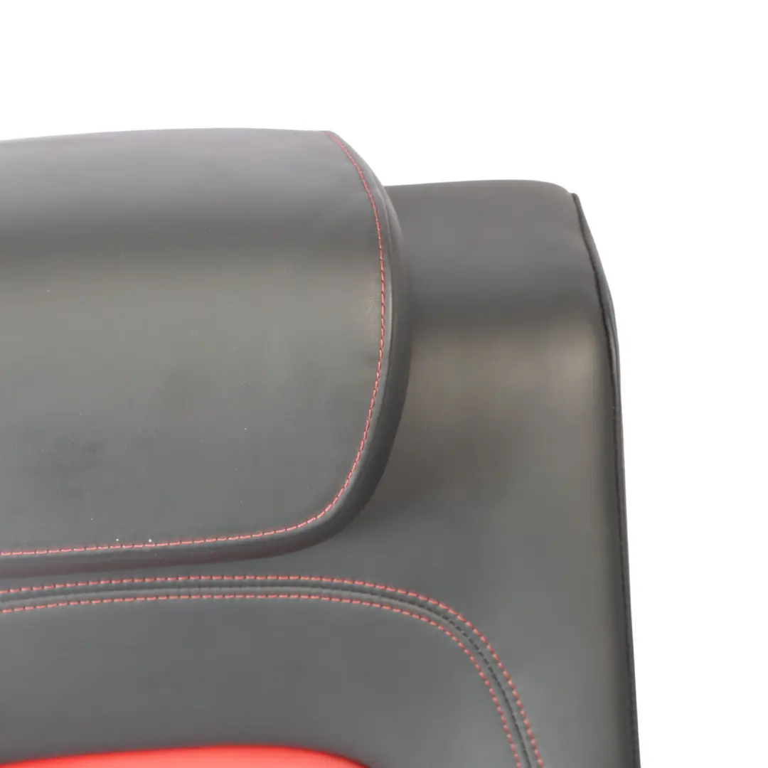 Backrest Rear Left N/S Heated Leather Soul Black Magma Red to Audi SQ5 8R Seat with Part number 8R0885806M Audi SQ5 8R Seat Backrest Rear Left N/S Heated Leather Soul Black Magma Red - SKU 8R0885806M - Part number 8R0885806M