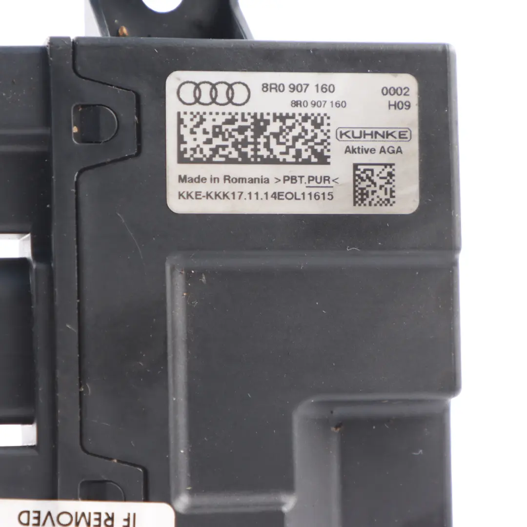 Audi Q5 8R Engine Noise Control Module Unit ECU - SKU 8R0907160 - Part number 8R0907160
