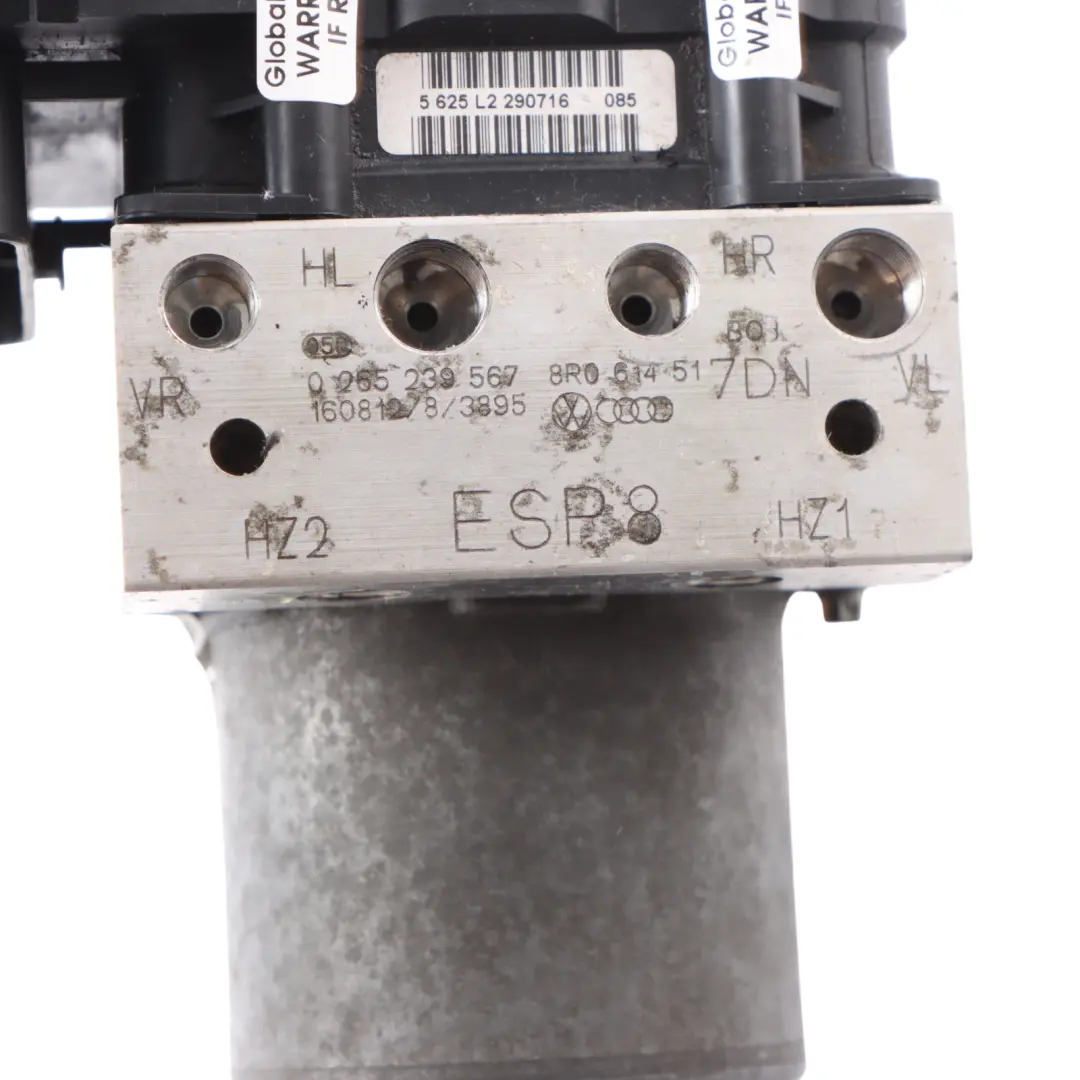 Audi Q5 SQ5 8R Brake Pump ABS Module Hydraulic Control Braking Unit - SKU 8R0907379BF - Part number 8R0907379BF