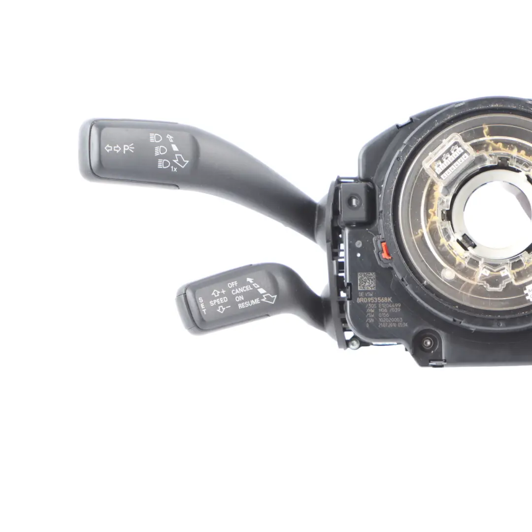 Steering Column Wiper Stalk Control Unit Switch 8R0953568K to Audi A5 8T with Part number 8R0953568M Audi A5 8T Steering Column Wiper Stalk Control Unit Switch 8R0953568K - SKU 8R0953568M - Part number 8R0953568M