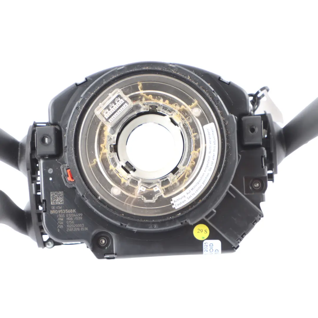 Steering Column Wiper Stalk Control Unit Switch 8R0953568K to Audi A5 8T with Part number 8R0953568M Audi A5 8T Steering Column Wiper Stalk Control Unit Switch 8R0953568K - SKU 8R0953568M - Part number 8R0953568M