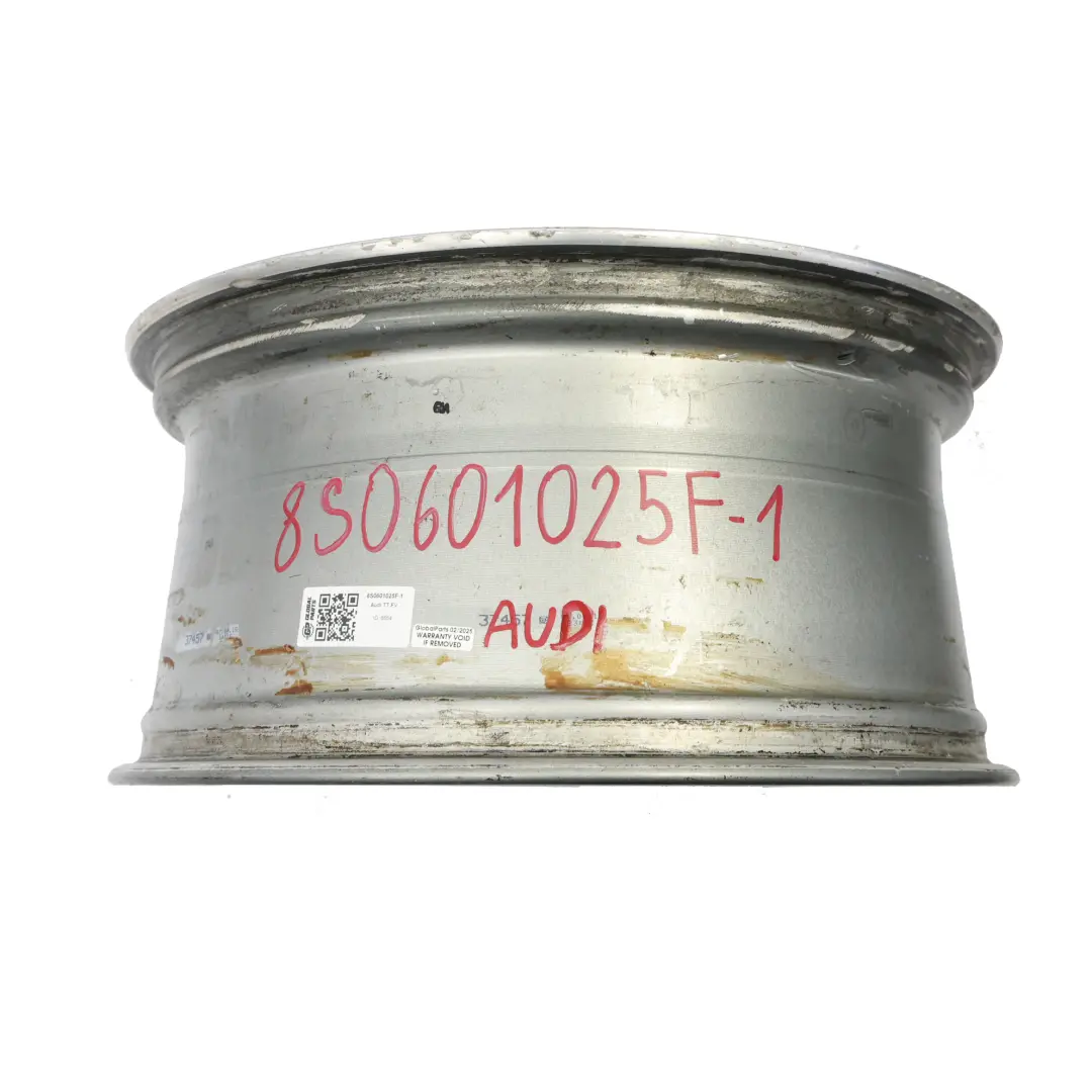 Audi TT FV 8S Wheel Alloy Rim 19" 9J ET:52 Star Double Spoke - SKU 8S0601025F-1 - Part number 8S0601025F