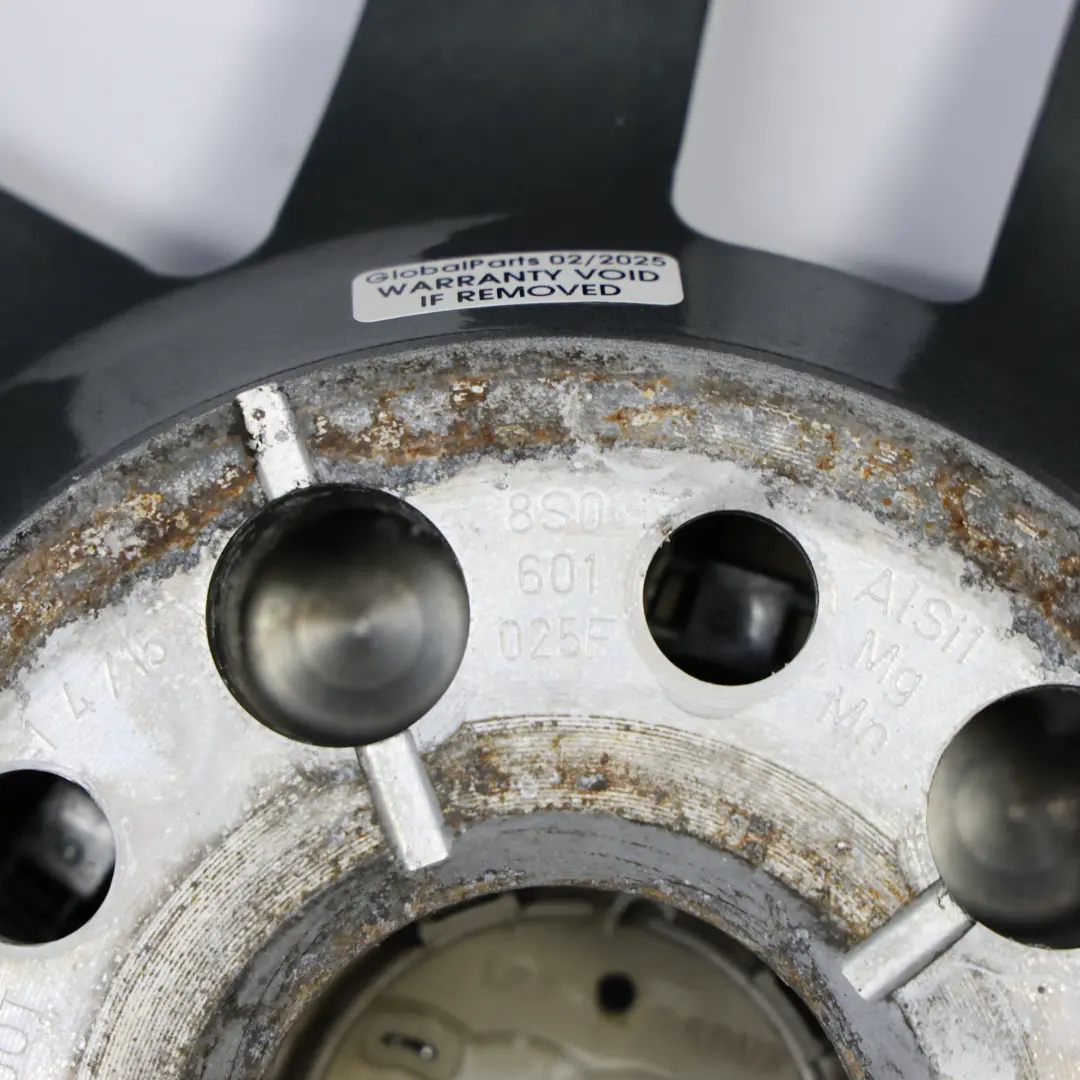 8S Wheel Alloy Rim 19" 9J ET:52 Star Double Spoke to Audi TT FV with Part number 8S0601025F Audi TT FV 8S Wheel Alloy Rim 19" 9J ET:52 Star Double Spoke - SKU 8S0601025F-1 - Part number 8S0601025F