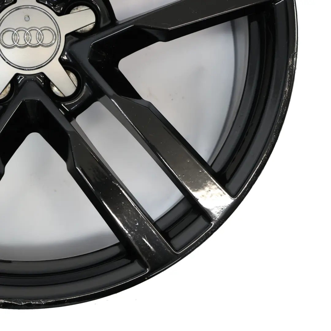 Audi TT FV 8S Black Wheel Alloy Rim 19" 9J ET:52 Star Double Spoke - SKU 8S0601025F-3 - Part number 8S0601025F