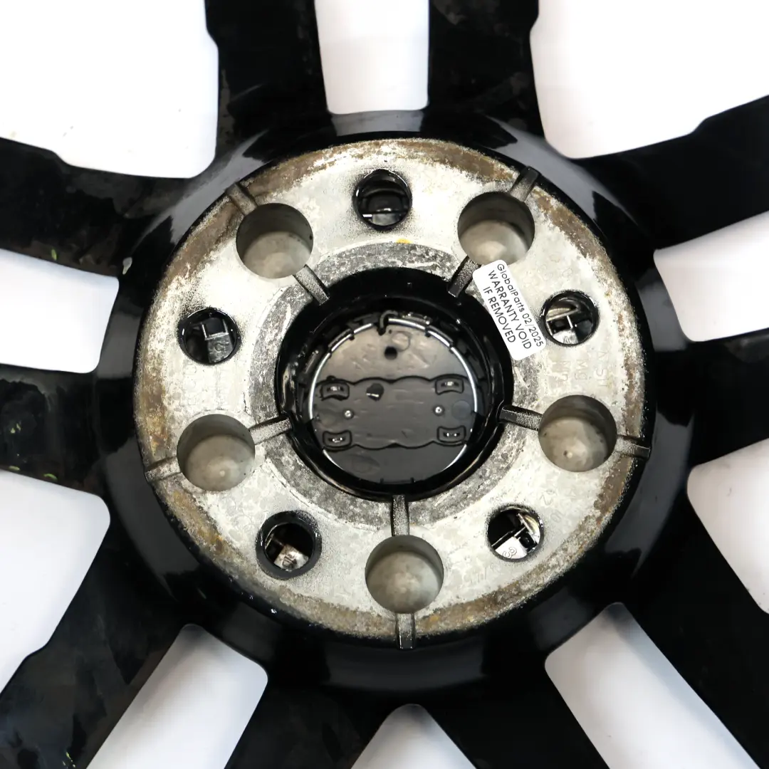 8S Black Wheel Alloy Rim 19" 9J ET:52 Star Double Spoke to Audi TT FV with Part number 8S0601025F Audi TT FV 8S Black Wheel Alloy Rim 19" 9J ET:52 Star Double Spoke - SKU 8S0601025F-4 - Part number 8S0601025F