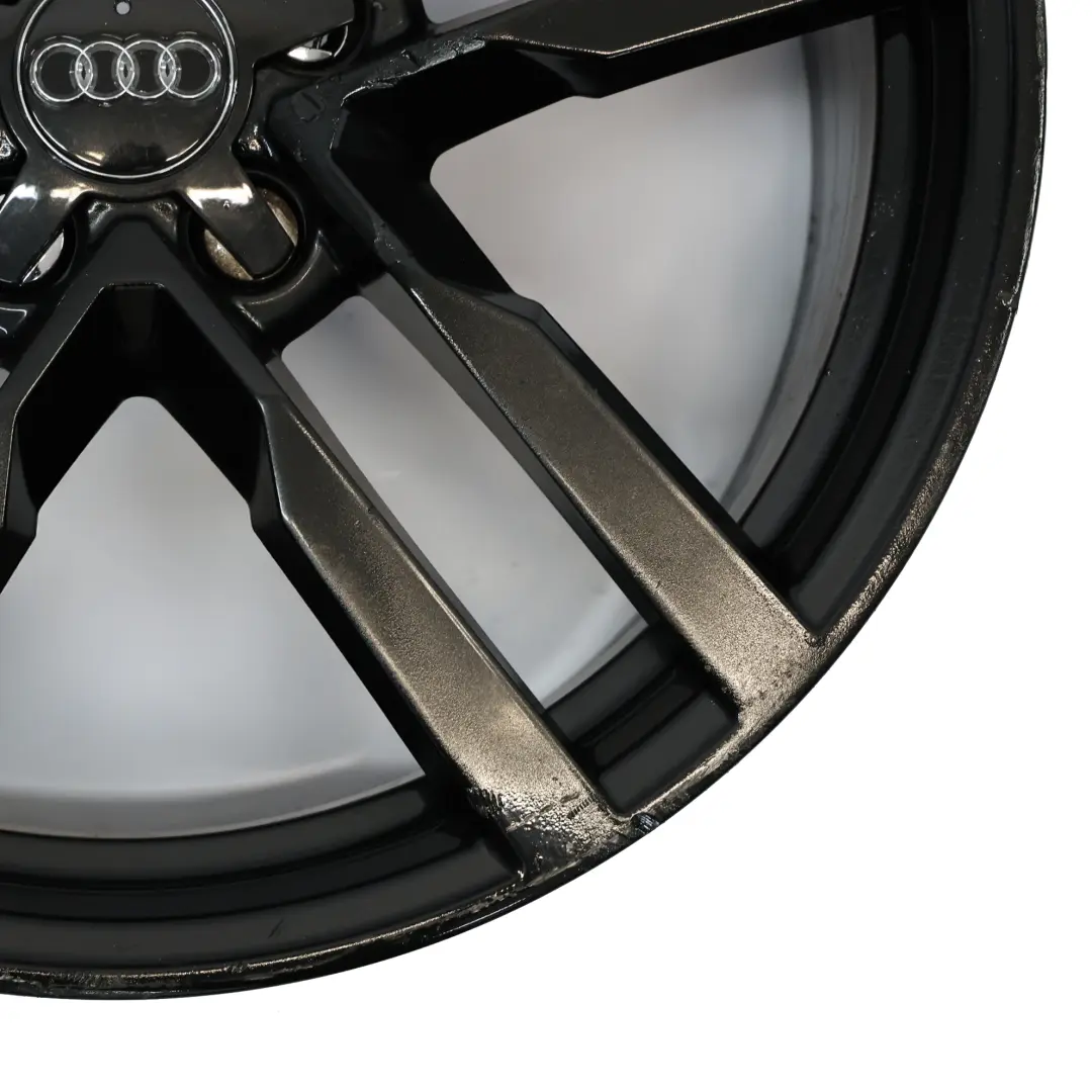 Audi TT FV 8S Black Wheel Alloy Rim 19" 9J ET:52 Star Double Spoke - SKU 8S0601025F-4 - Part number 8S0601025F