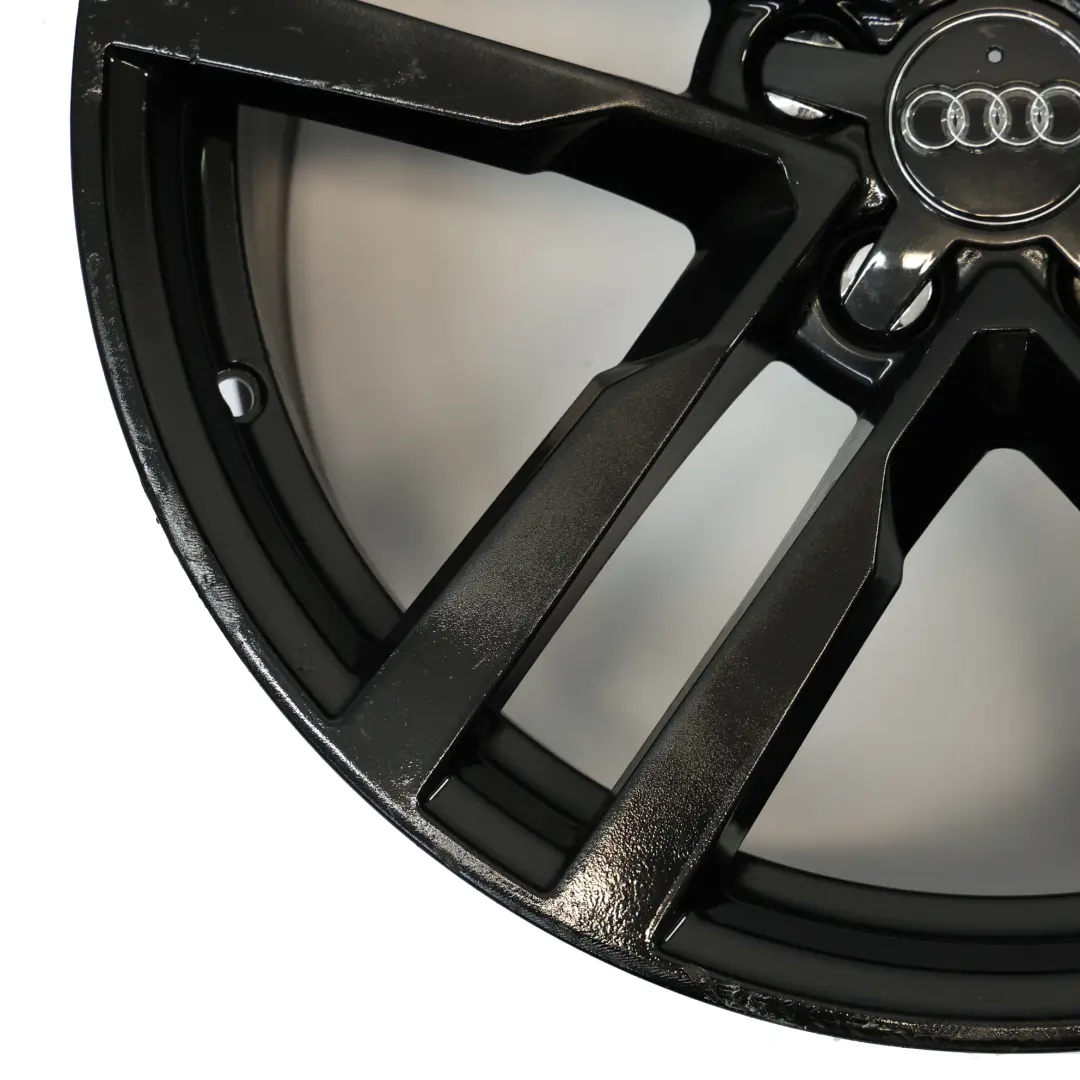 Audi TT FV 8S Black Wheel Alloy Rim 19" 9J ET:52 Star Double Spoke - SKU 8S0601025F-4 - Part number 8S0601025F