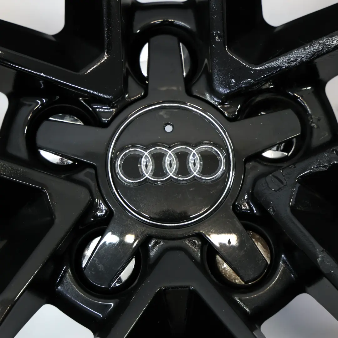 Audi TT FV 8S Black Wheel Alloy Rim 19" 9J ET:52 Star Double Spoke - SKU 8S0601025F-4 - Part number 8S0601025F