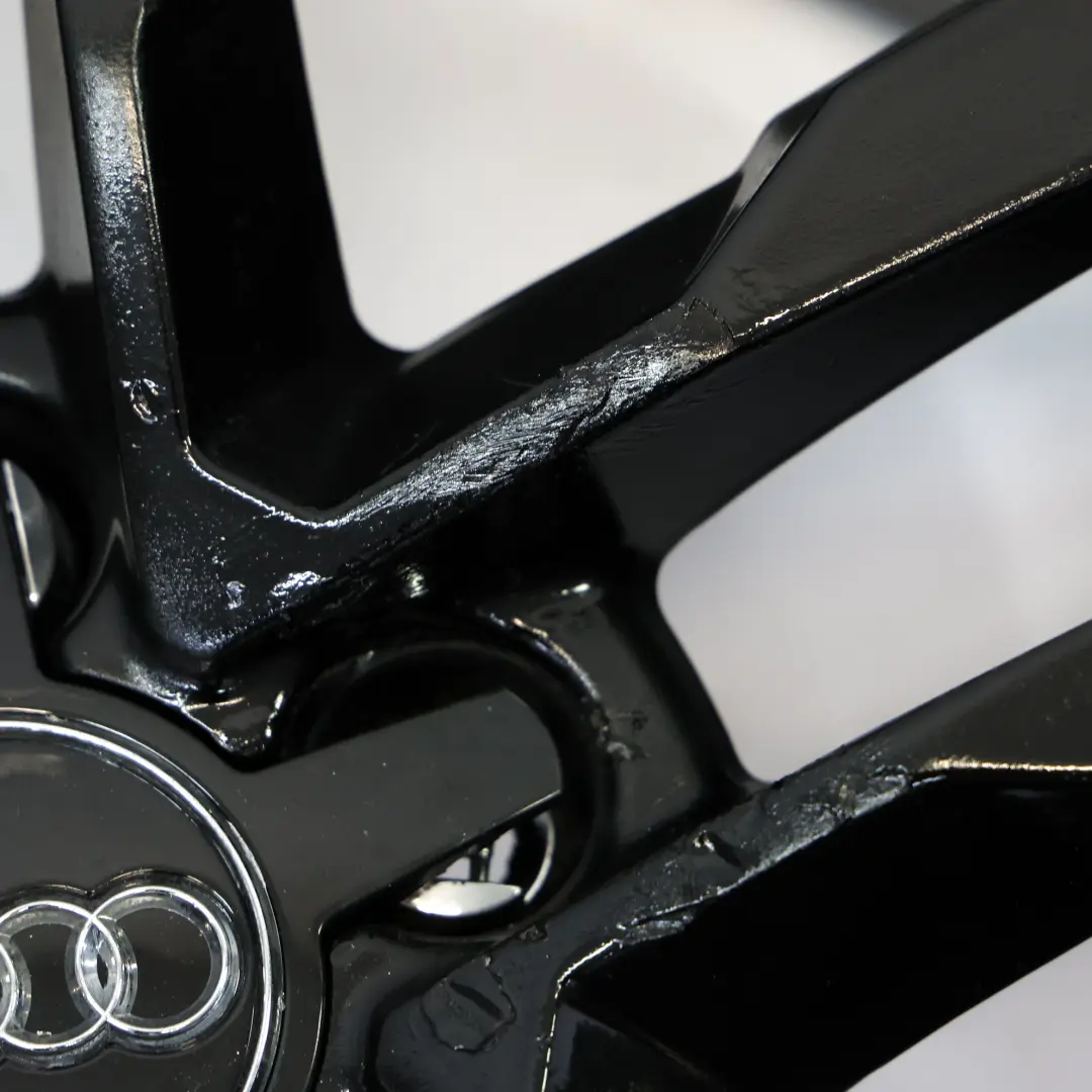 8S Black Wheel Alloy Rim 19" 9J ET:52 Star Double Spoke to Audi TT FV with Part number 8S0601025F Audi TT FV 8S Black Wheel Alloy Rim 19" 9J ET:52 Star Double Spoke - SKU 8S0601025F-4 - Part number 8S0601025F