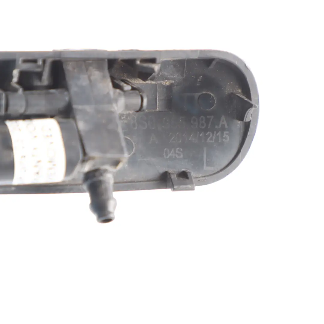 Audi TT FV 8S Windscreen Heated Washer Nozzle Spray Front Left N/S - SKU 8S0955987A - Part number 8S0955987A