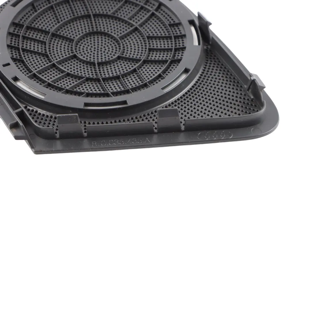 Audi A5 8T Puerta Trasera Altavoz Malla Cubierta Panel Trim Izquierda - SKU 8T0035435A - Número de pieza 8T0035435A