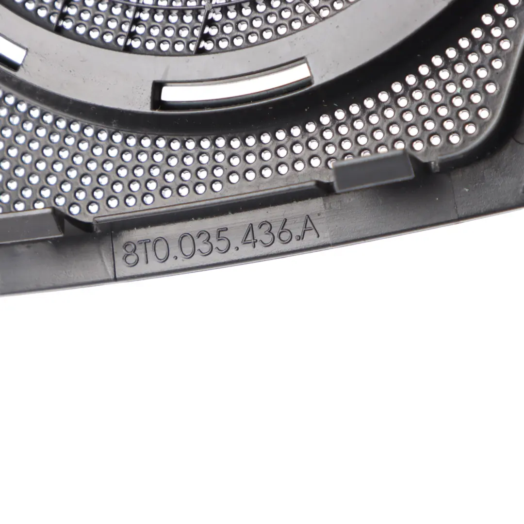 Audi A5 8T Couvre haut parleur arrière droit garniture carte porte - SKU 8T0035436A - Numéro de pièce 8T0035436A