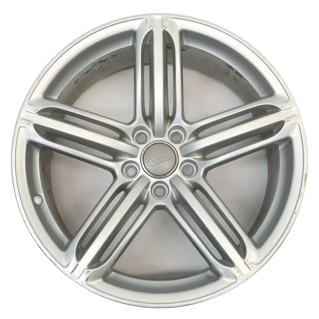 Llanta De Aleación Plateada Audi A5 8T 19" 9J ET:33 para con número de pieza 8T0601025DD Llanta De Aleación Plateada Audi A5 8T 19" 9J ET:33 - SKU 8T0601025DD-1 - Número de pieza 8T0601025DD