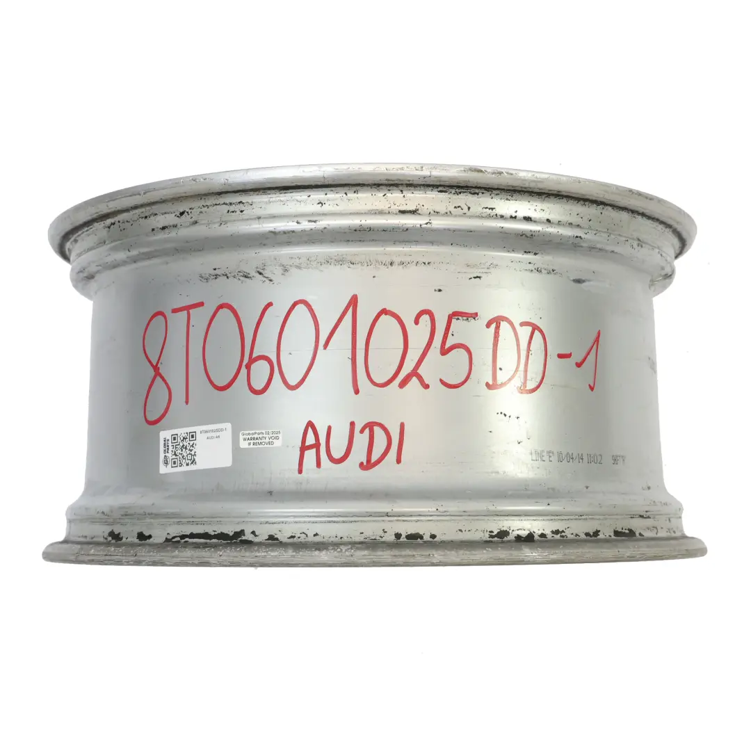 Alloy Rim 19" 9J ET:33 to Audi A5 8T Silver Wheel with Part number 8T0601025DD Audi A5 8T Silver Wheel Alloy Rim 19" 9J ET:33 - SKU 8T0601025DD-1 - Part number 8T0601025DD