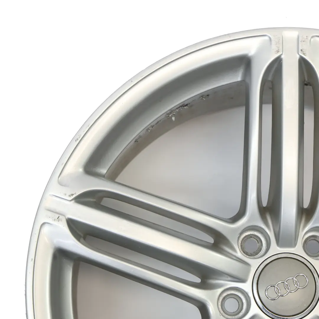 Alloy Rim 19" 9J ET:33 to Audi A5 8T Silver Wheel with Part number 8T0601025DD Audi A5 8T Silver Wheel Alloy Rim 19" 9J ET:33 - SKU 8T0601025DD-1 - Part number 8T0601025DD