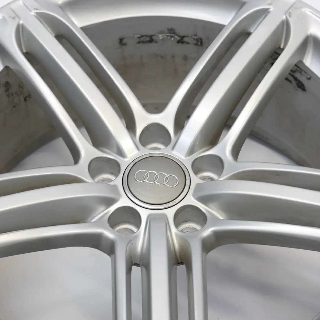 Audi A5 8T Argento Cerchio In Lega 19" 9J ET:33 - SKU 8T0601025DD-1 - Numero di parte 8T0601025DD