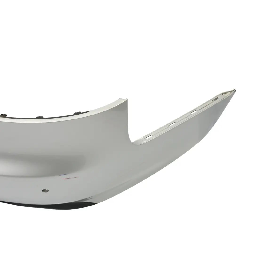 Bumper Trim Panel Covering Ice Silver Metallic - X7W to Audi A5 8T Rear with Part number 8T0807303A Audi A5 8T Rear Bumper Trim Panel Covering Ice Silver Metallic - X7W - SKU 8T0807303A-ICS1 - Part number 8T0807303A