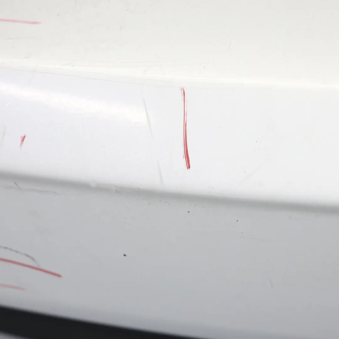 Bumper Trim Panel Covering Ice Silver Metallic - X7W to Audi A5 8T Rear with Part number 8T0807303A Audi A5 8T Rear Bumper Trim Panel Covering Ice Silver Metallic - X7W - SKU 8T0807303A-ICS1 - Part number 8T0807303A