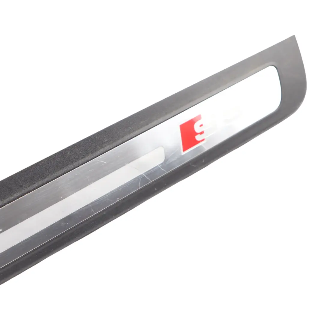 Interior Door Sill Cover Panel S Line Left N/S to Audi A5 8T Coupe with Part number 8T0853373 Audi A5 8T Coupe Interior Door Sill Cover Panel S Line Left N/S - SKU 8T0853373 - Part number 8T0853373