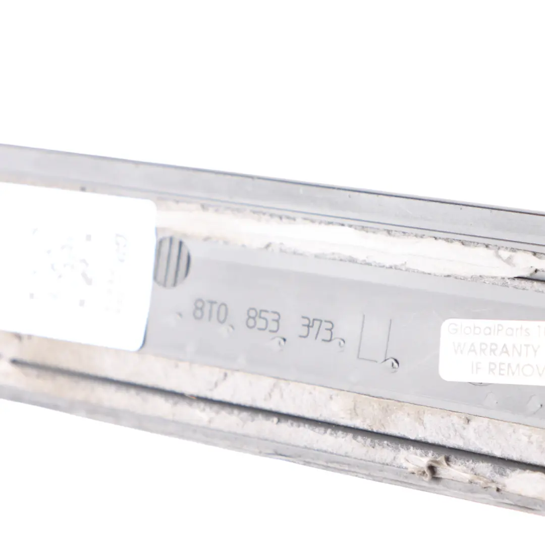 Coupé Seuil Porte Intérieur Gauche S Line pour Audi A5 8T à propos du numéro de pièce 8T0853373 Audi A5 8T Coupé Seuil Porte Intérieur Gauche S Line - SKU 8T0853373 - Numéro de pièce 8T0853373