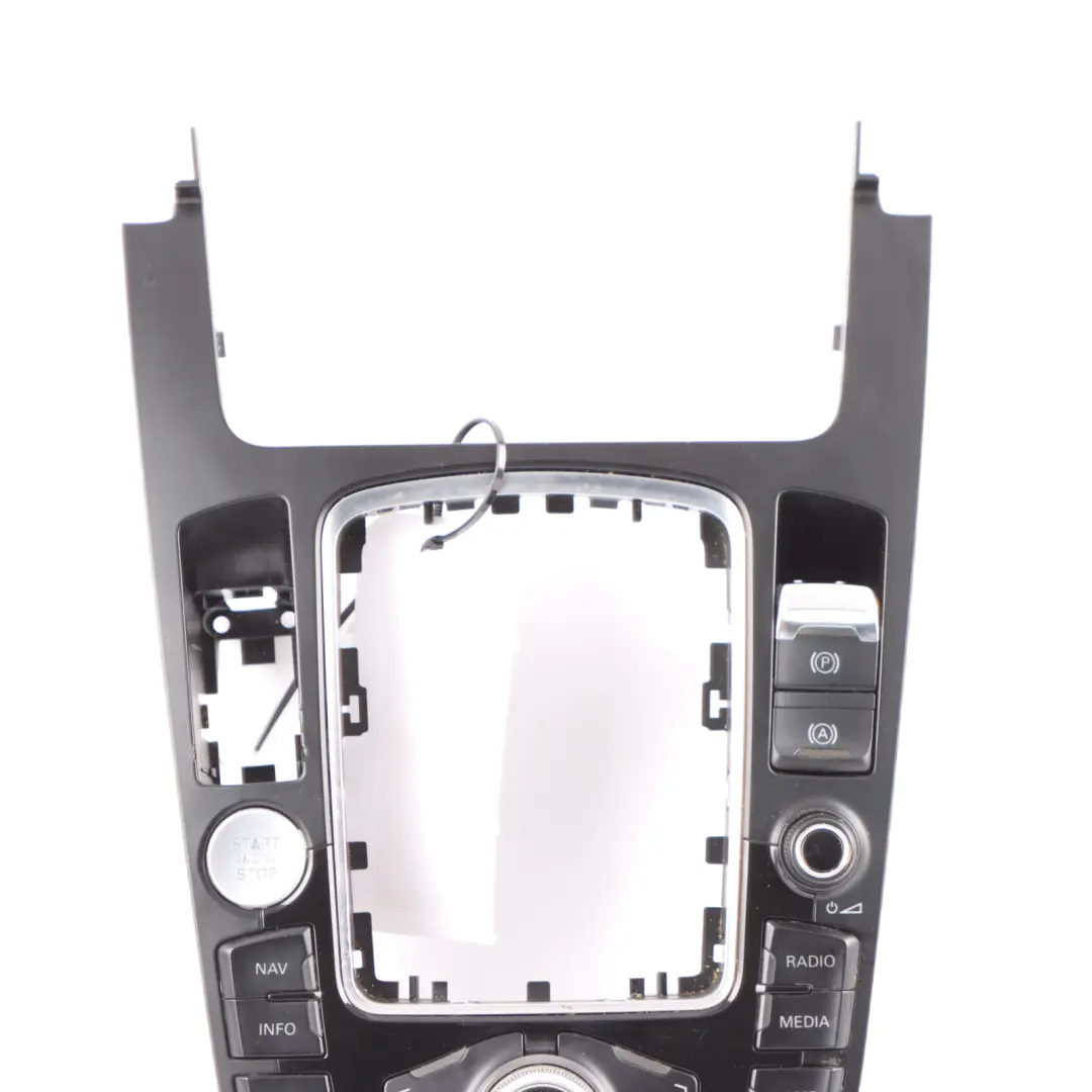 Sat Nav MMI Centre Console Cover Switch Button Block 8T0919609F to Audi A5 8T A4 B8 with Part number 8T0919609G Audi A5 8T A4 B8 Sat Nav MMI Centre Console Cover Switch Button Block 8T0919609F - SKU 8T0919609G - Part number 8T0919609G