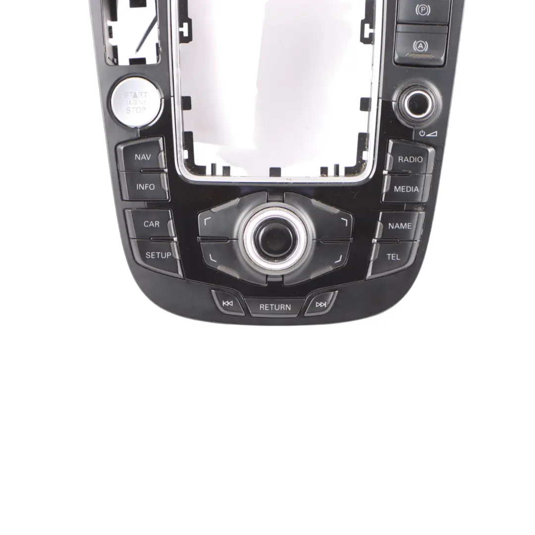 Sat Nav MMI Centre Console Cover Switch Button Block 8T0919609F to Audi A5 8T A4 B8 with Part number 8T0919609G Audi A5 8T A4 B8 Sat Nav MMI Centre Console Cover Switch Button Block 8T0919609F - SKU 8T0919609G - Part number 8T0919609G