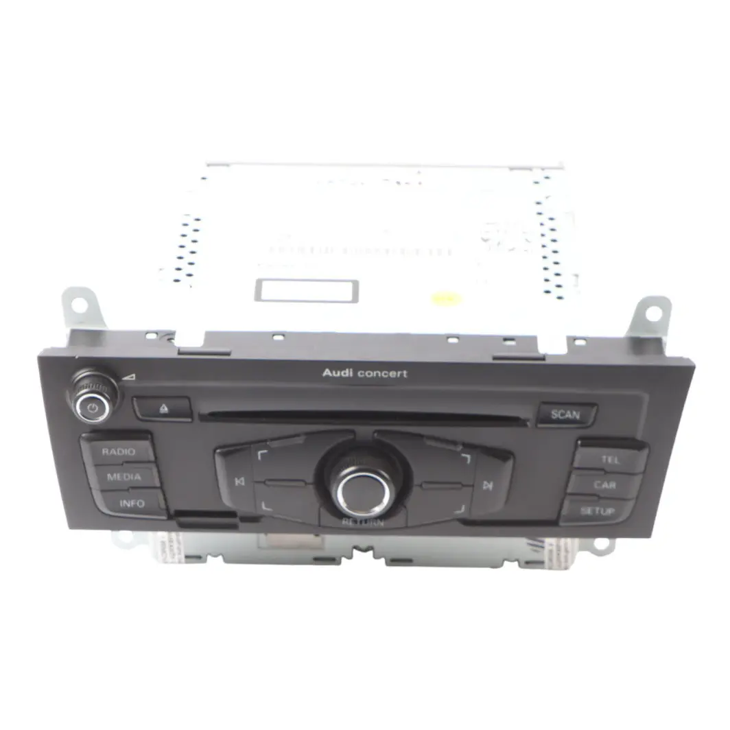 Radio Media Player Audio CD Head Unit Player Concert para Audi A4 B8 con número de pieza 8T2035186P Audi A4 B8 Radio Media Player Audio CD Head Unit Player Concert - SKU 8T2035186P - Número de pieza 8T2035186P