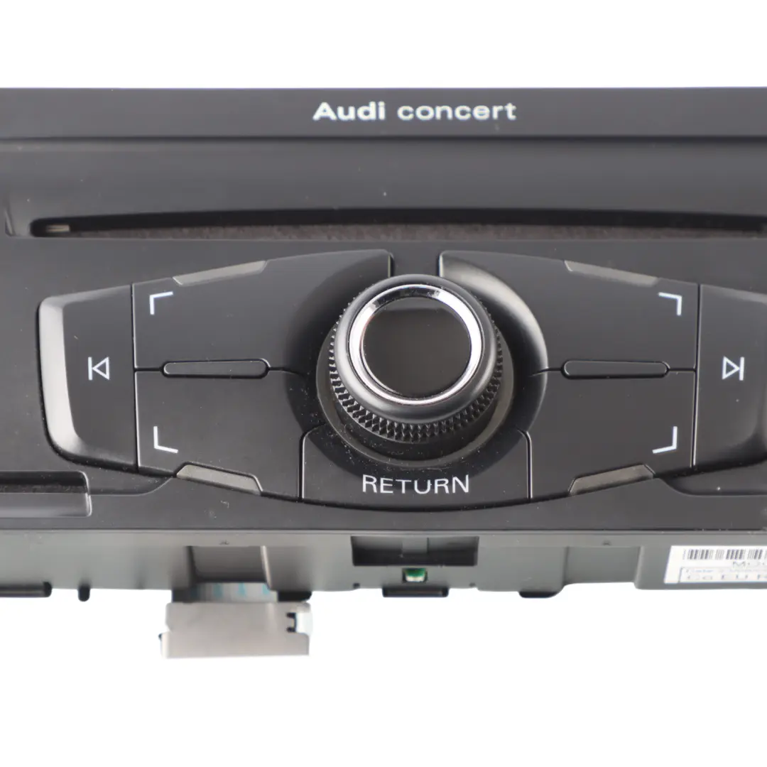 Radio Media Player Audio CD Head Unit Player Konzert für Audi A4 B8 mit Teilenummer 8T2035186P Audi A4 B8 Radio Media Player Audio CD Head Unit Player Konzert - SKU 8T2035186P - Teilenummer 8T2035186P